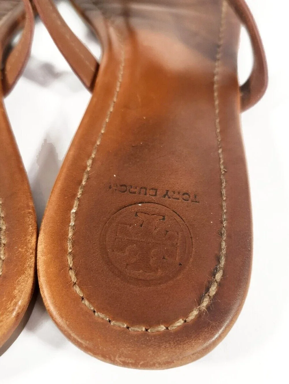 Tory Burch Brown Strappy Sandals Size 9.5
